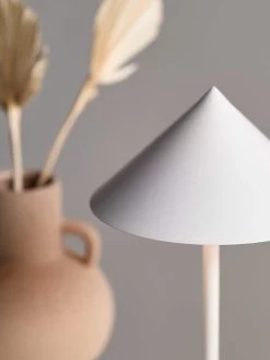 Floris Portable Desk Lamp - White 19 Floris Portable Desk Lamp - White -Homewares Shop mayfield floris desk lamp white satin 4