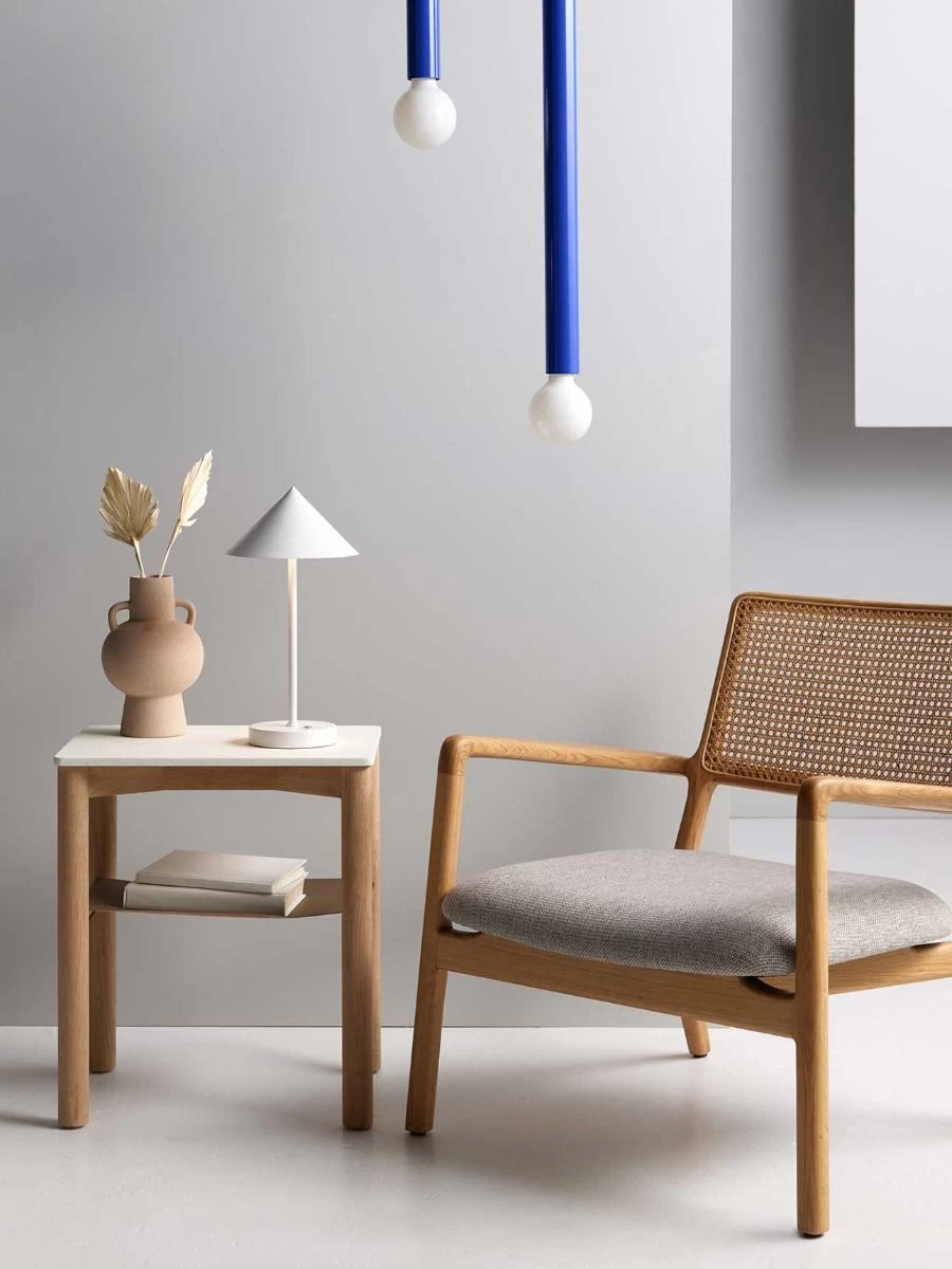 Floris Portable Desk Lamp - White 10 Floris Portable Desk Lamp - White - Image 8