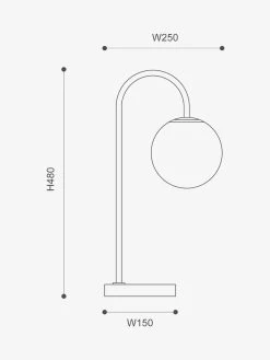 Mintu Desk Lamp - Taupe Travertine 13 Mintu Desk Lamp - Taupe Travertine -Homewares Shop mayfield mintu desk lamp dimensions