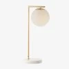 Remi Table Lamp - Brass Marble -Homewares Shop mayfield remi desk lamp 1