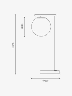 Remi Table Lamp - Brass Marble -Homewares Shop mayfield remi table lamp dimensions