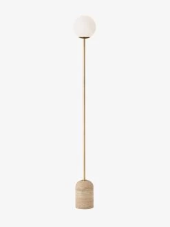 Soren Floor Lamp - Travertine