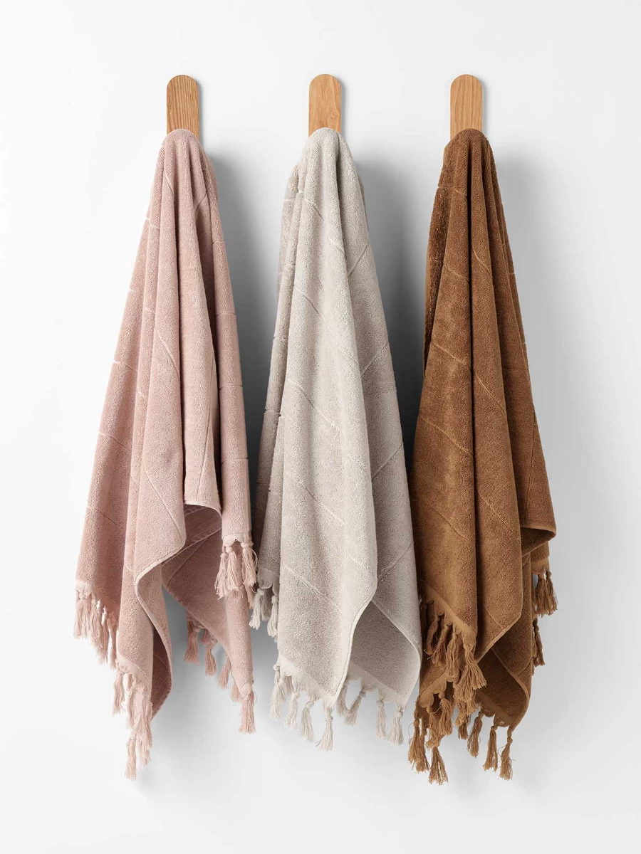 Paros Bath Towel - Caramel 6 Paros Bath Towel - Caramel - Image 5