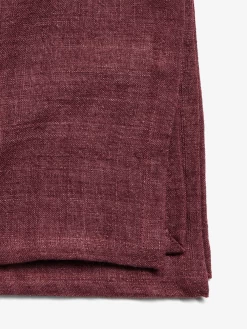 Vintage Linen Napkins Set Of 4 - Syrah