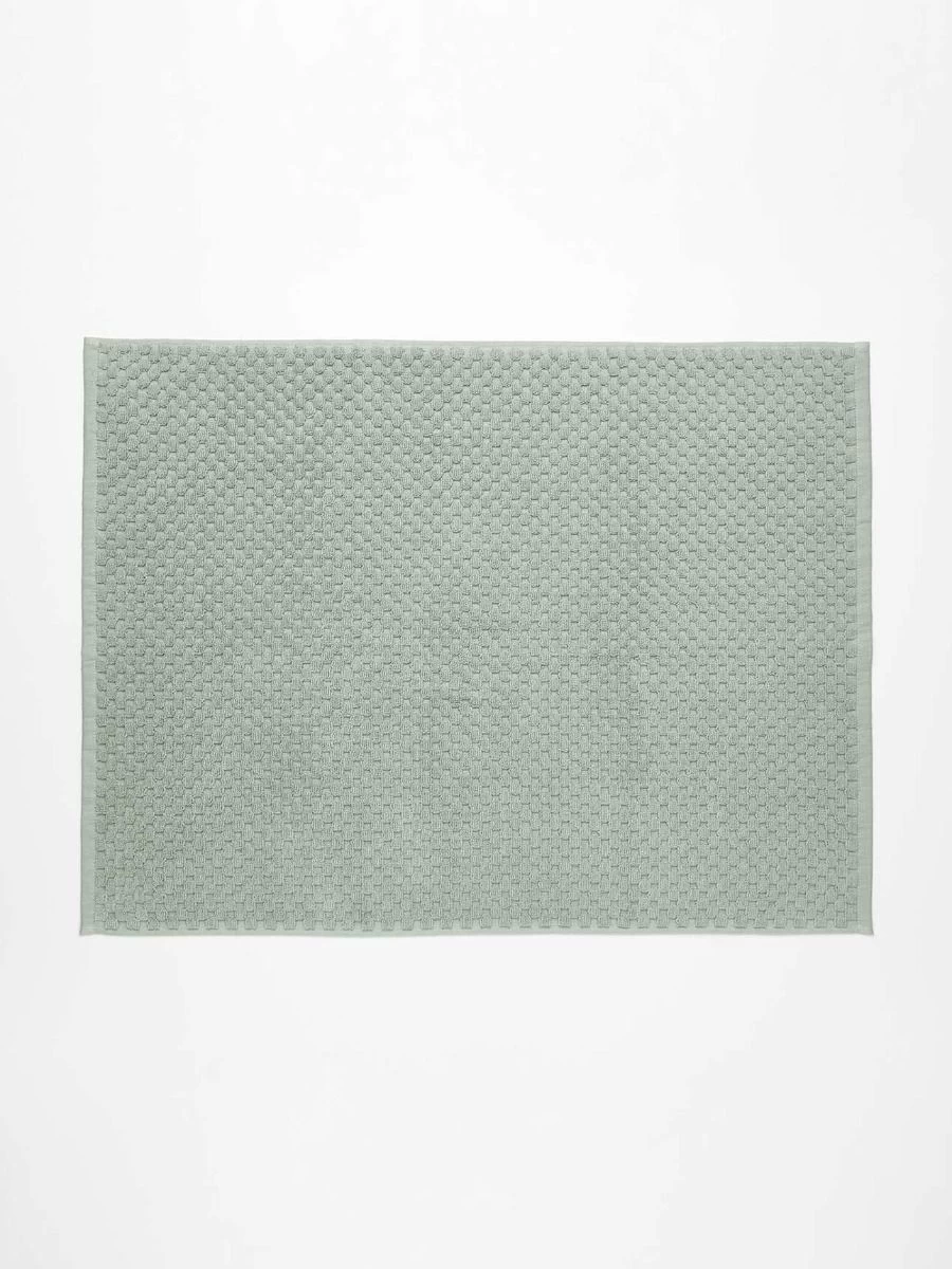 Milos Bath Mat - Sage 3 Milos Bath Mat - Sage