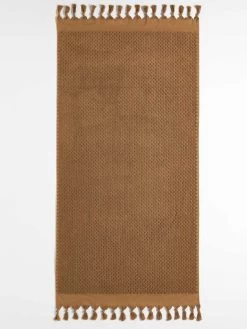 Milos Bath Towel Set - Caramel -Homewares Shop milos bath towel bronze 2