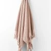 Milos Bath Sheet - Pink Clay -Homewares Shop milos bath towel pink clay 3