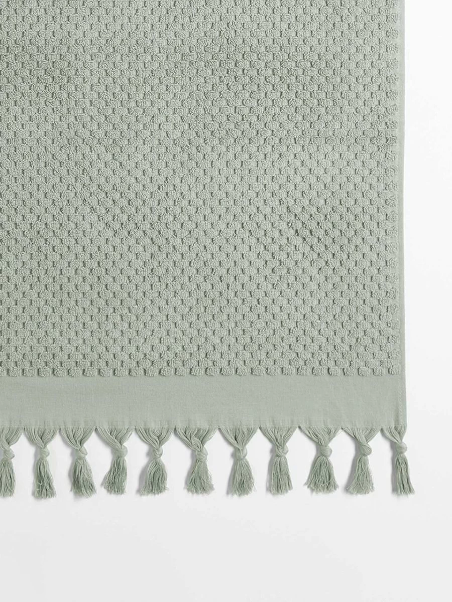 Milos Bath Sheet - Sage 6 Milos Bath Sheet - Sage - Image 4