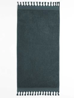 Milos Bath Towel Set - Slate -Homewares Shop milos bath towel slate 2