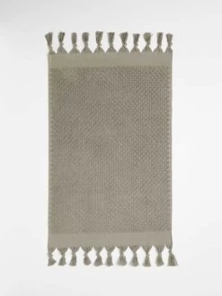 Milos Hand Towel - Feather -Homewares Shop milos hand towel feather 2