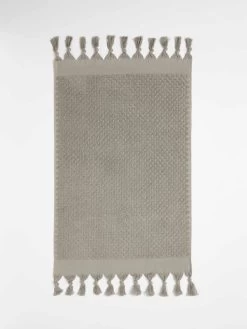 Milos Hand Towel - Feather -Homewares Shop milos hand towel feather 2 3