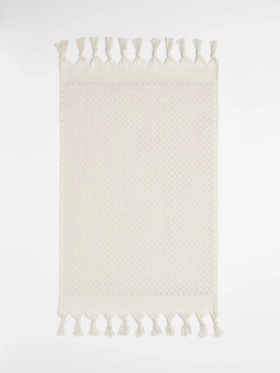 Milos Hand Towel - Sand 4 Milos Hand Towel - Sand - Image 2