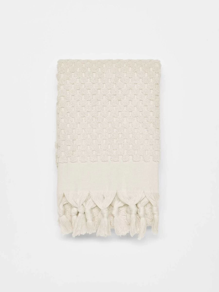 Milos Hand Towel - Sand 5 Milos Hand Towel - Sand - Image 3