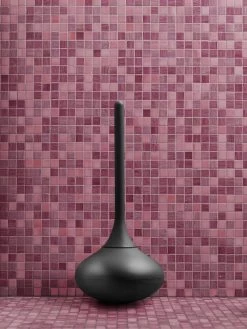Normann Copenhagen Ballo Toilet Brush In Black -Homewares Shop normann copenhagen ballo toilet brush black mosaic