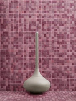 Normann Copenhagen Ballo Toilet Brush In Grey -Homewares Shop normann copenhagen ballo toilet brush grey mosaic 1