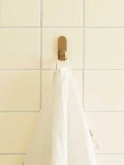 Normann Copenhagen Curve Mini Hook Set Of 2- Matt Gold 10 Normann Copenhagen Curve Mini Hook Set Of 2- Matt Gold -Homewares Shop normann copenhagen curve mini hook matt gold 3