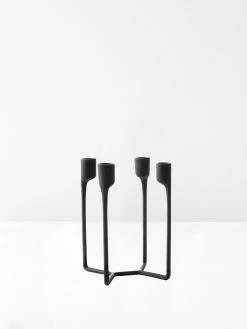 Normann Copenhagen Heima 4 Armed Candlestick In Black