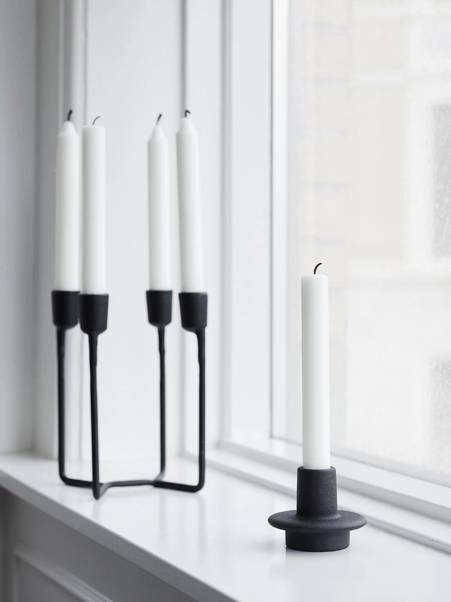 Normann Copenhagen Heima 4 Armed Candlestick In Black 6 Normann Copenhagen Heima 4 Armed Candlestick In Black - Image 4