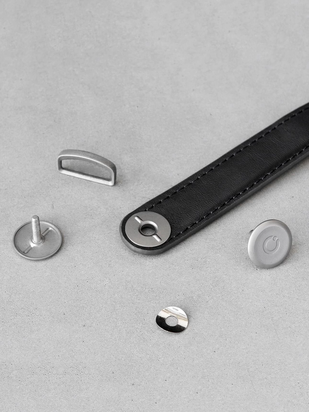 Leather Key Organiser - Black 7 Leather Key Organiser - Black - Image 5