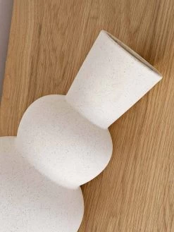 Lola Vase -Homewares Shop paola joy lola vase matte cream 4