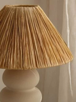 Sofia Raffia Table Lamp 12 Sofia Raffia Table Lamp -Homewares Shop paola joy sofia raffia lamp 5