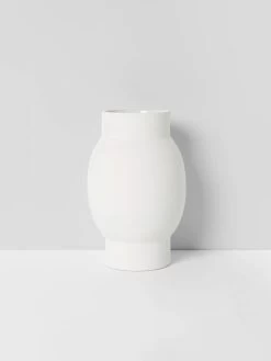 Papaya White Arena Large Vase