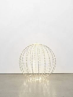 Papaya LED Illuminated Sphere - Medium