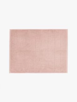 Paros Bath Mat - Pink Clay