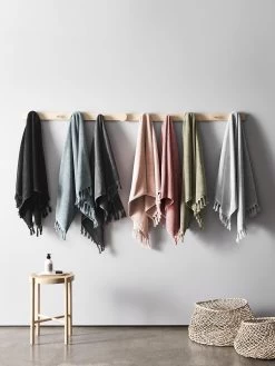 Paros Bath Mat - Eucalypt -Homewares Shop paros bath towel collection 9