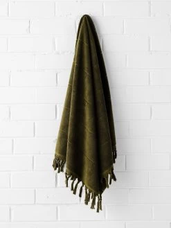 Paros Bath Towel - Khaki