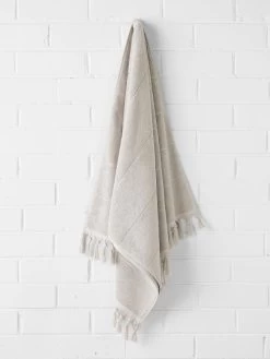 Paros Bath Towel Set - Natural -Homewares Shop paros bath towel natural 1