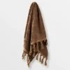 Paros Hand Towel - Caramel -Homewares Shop paros hand towel caramel