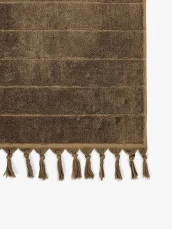 Paros Bath Towel - Caramel 10 Paros Bath Towel - Caramel -Homewares Shop paros hand towel caramel 2 detail