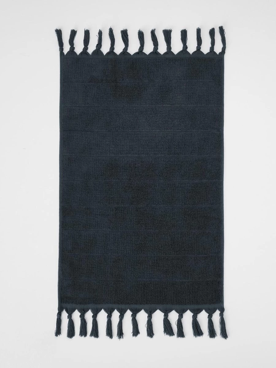 Paros Hand Towel - Slate 4 Paros Hand Towel - Slate - Image 2