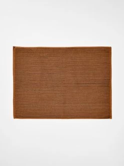 Paros Rib Bath Mat - Bronze
