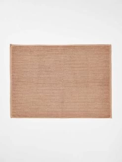 Paros Rib Bath Mat - Clay