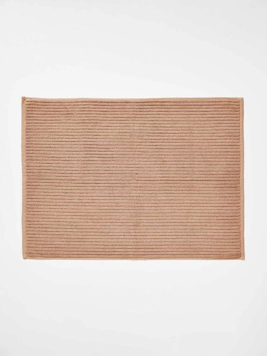 Paros Rib Bath Mat - Clay 3 Paros Rib Bath Mat - Clay