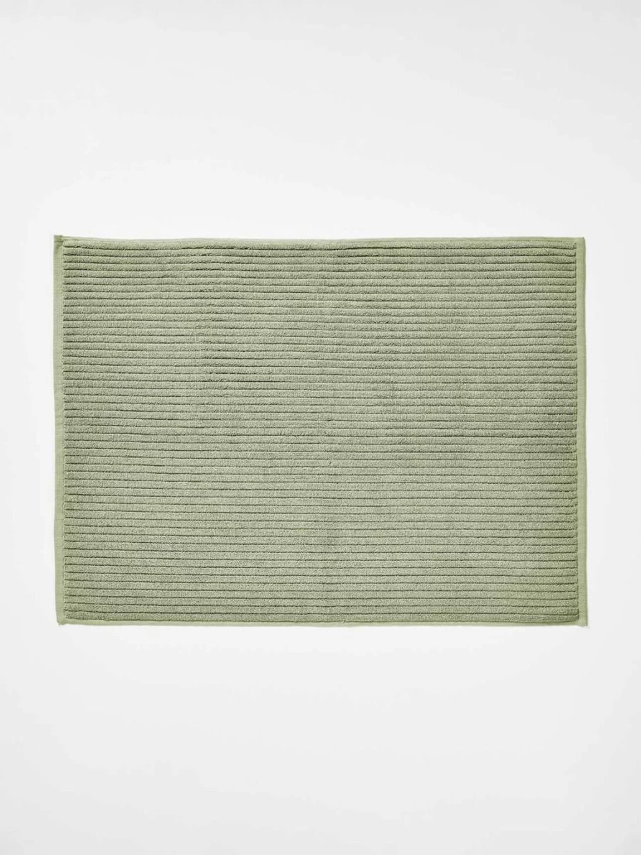 Paros Rib Bath Towel Set - Fennel 6 Paros Rib Bath Towel Set - Fennel - Image 4