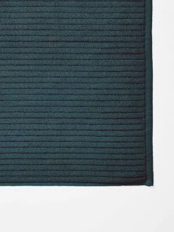 Paros Rib Bath Mat - Indian Teal 8 Paros Rib Bath Mat - Indian Teal -Homewares Shop paros rib bath matt indian teal detail