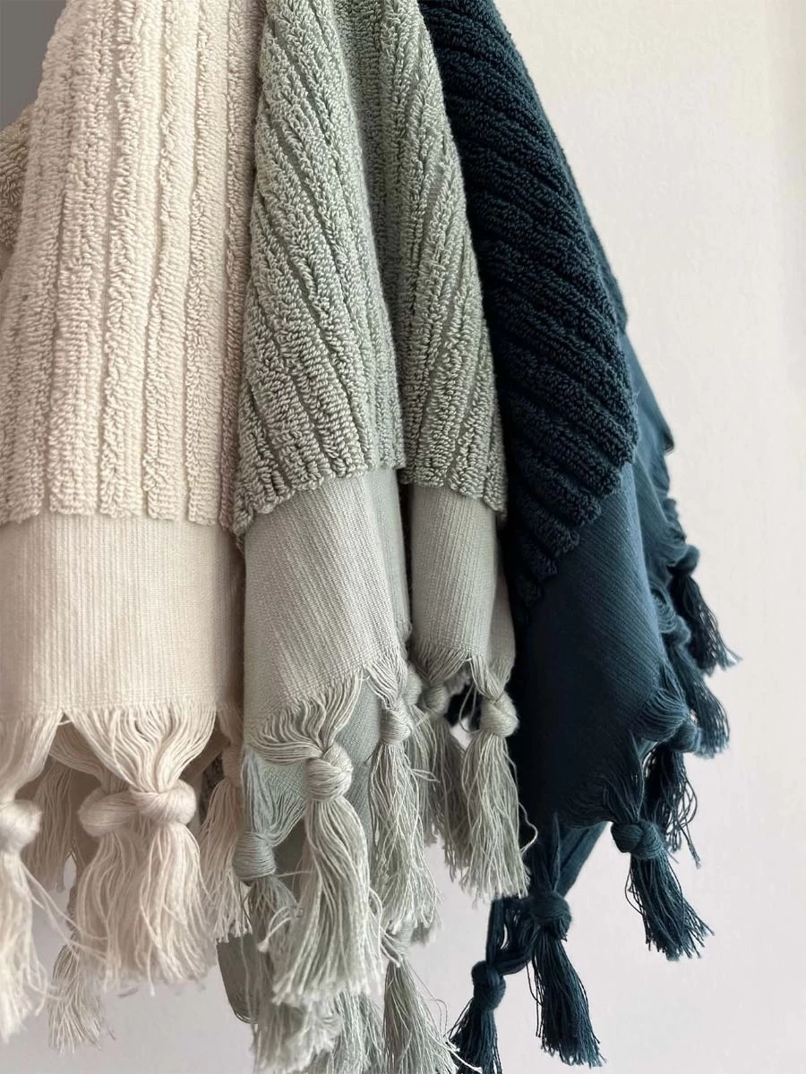 Paros Rib Bath Mat - Sage 5 Paros Rib Bath Mat - Sage - Image 3