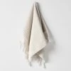 Paros Rib Hand Towel - Sand 2 Paros Rib Hand Towel - Sand -Homewares Shop paros rib hand towel sand 1