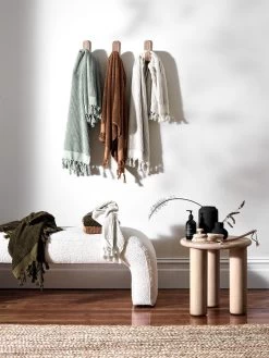 Paros Rib Bath Sheet - Sage -Homewares Shop paros ribbed towels 2 3 7