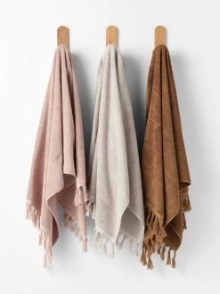 Paros Bath Sheet - Caramel 13 Paros Bath Sheet - Caramel -Homewares Shop paros towels black pink clay natural caramel 3