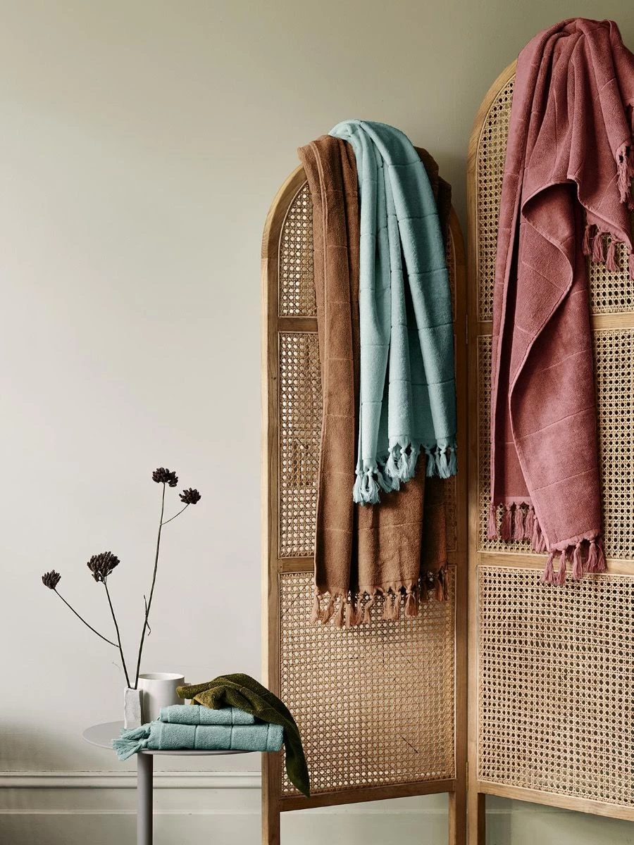 Paros Hand Towel - Caramel 7 Paros Hand Towel - Caramel - Image 5