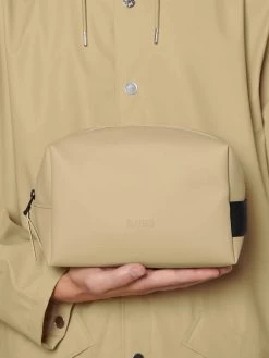 Rains Small Wash Bag - Sand 9 Rains Small Wash Bag - Sand -Homewares Shop rains small wash bag sand 4
