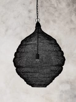 Teardrop Pendant - Black