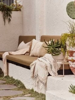 Yaamur Medium Planter - Stone -Homewares Shop saarde yaamur planter clay 2 1