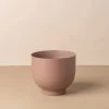 Yaamur Medium Planter - Pink Clay -Homewares Shop saarde yaamur planter guava medium