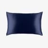 Slip Silk Pillowcase - Navy -Homewares Shop slip pillowcase navy 1