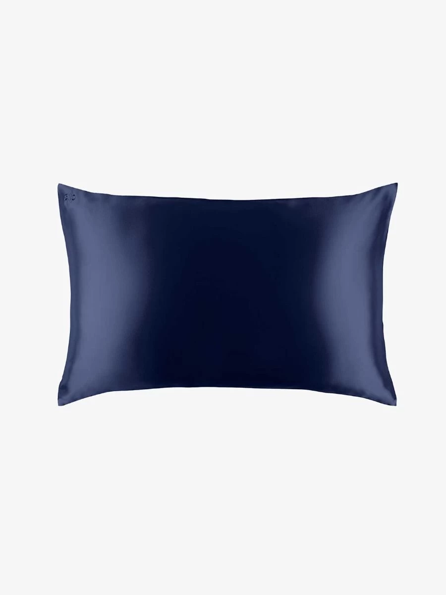 Slip Silk Pillowcase - Navy 3 Slip Silk Pillowcase - Navy